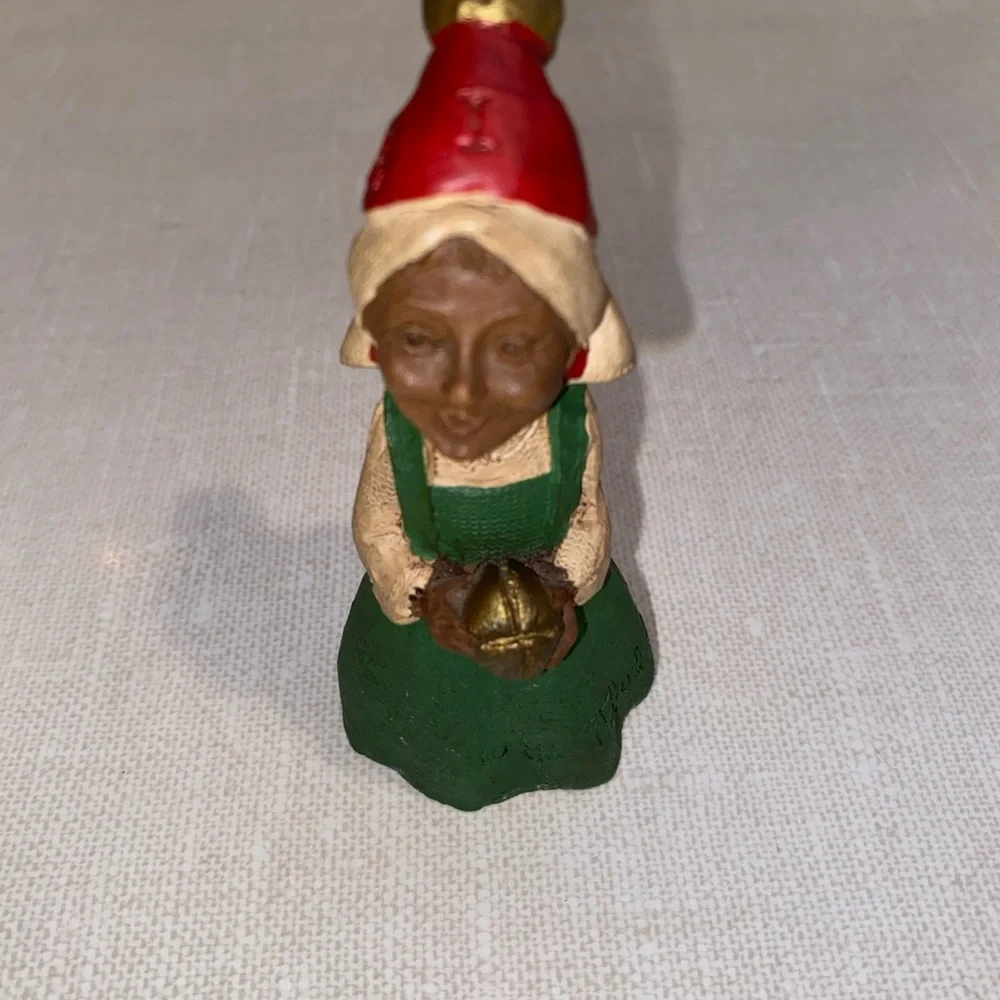 Vintage Tom Clark 1986  I‎ Jingle Lady Christmas Figurine Decoration